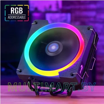 Кулер AeroCool Cylon 3H ARGB PWM 4P картинка 2